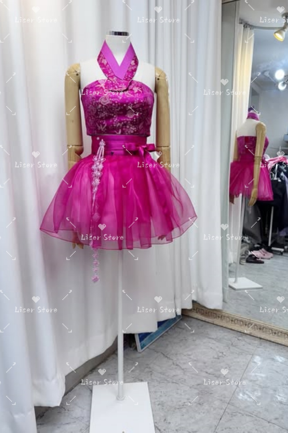 Liser Modern Short Hanbok Dres - Modern Korean Lifestyle ulasan dan harga
