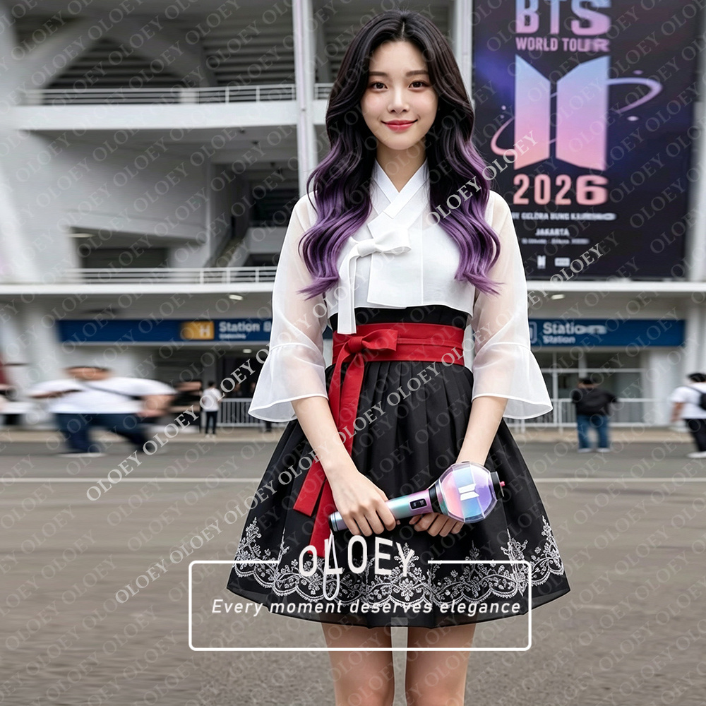 OLOEY Modern Appliques Short C - Modern Korean Lifestyle ulasan dan harga